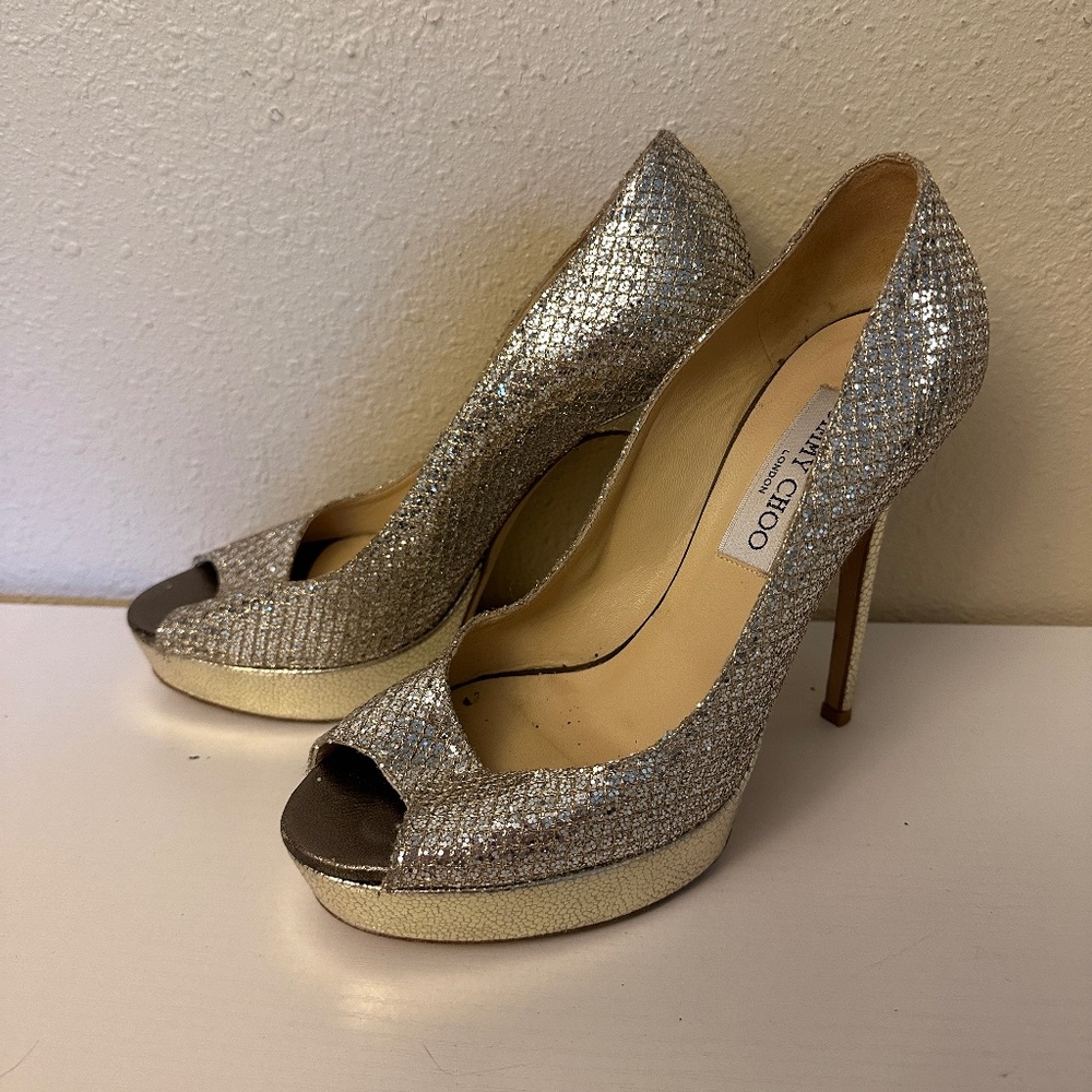Jimmy Choo Sparkle Heels